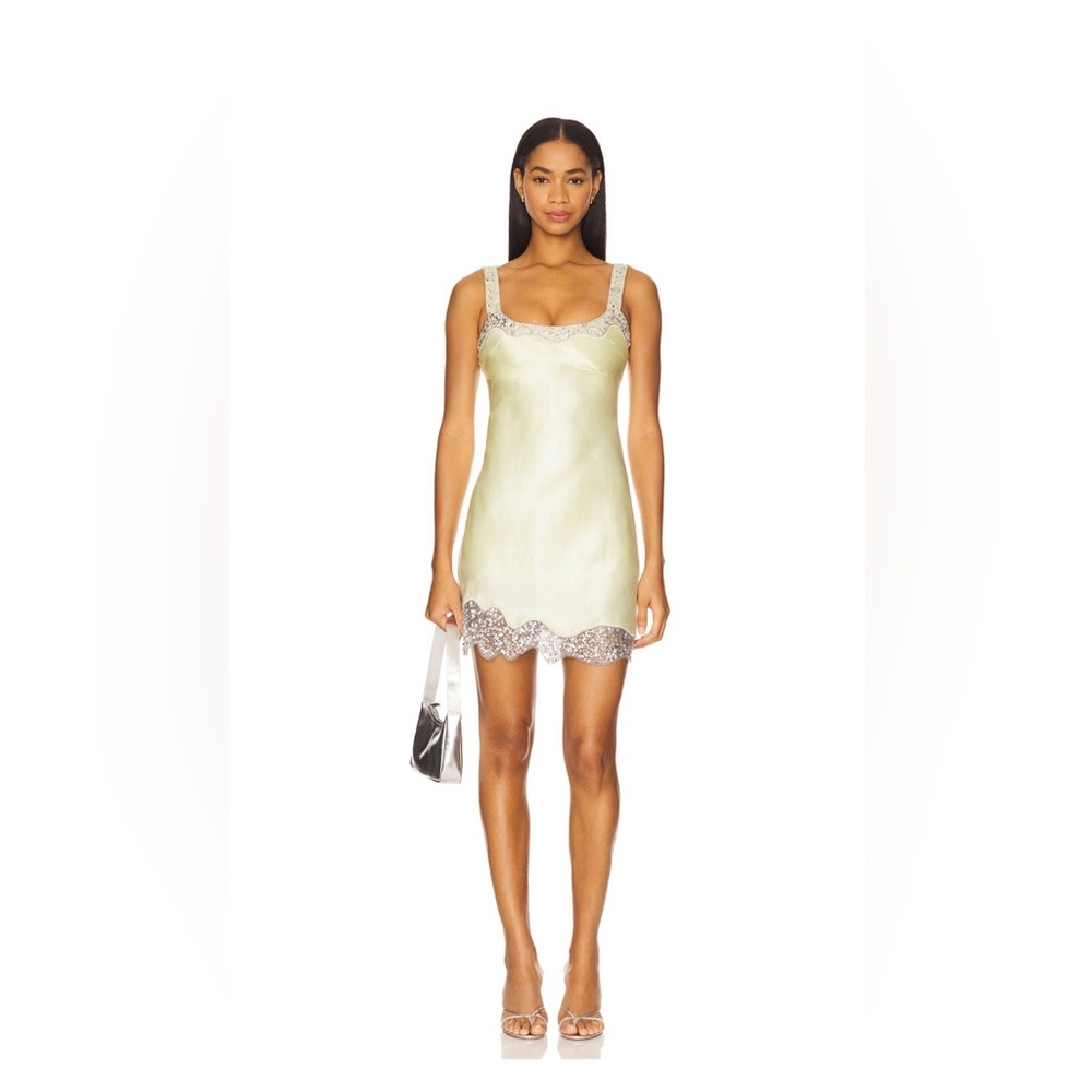 ASTA RESORT Nikolina Mini Dress in Butter Yellow